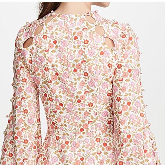 Zimmerman Goldie Scalloped Dress Size 3 - Excellent Condition - Picture 2 of 6